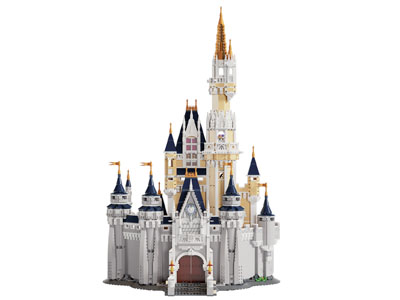 现代乐高乐园城堡摆件