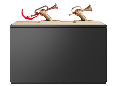 现代拿着军号的手雕塑雕刻3d模型 现代拿着军号的手雕塑雕刻