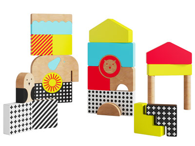 现代儿童积木玩具