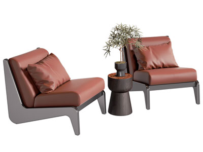 现代休闲单人沙发