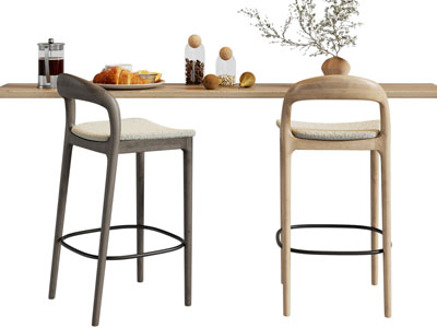 现代吧台吧椅