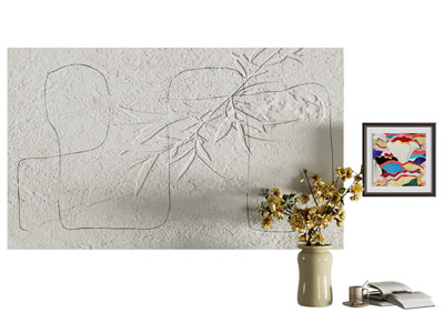 现代装饰挂画 肌理画