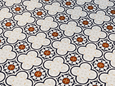 法式花砖 地面拼花