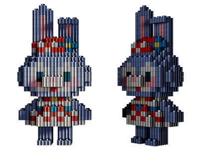 现代儿童积木玩具 摆件组合