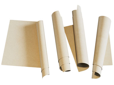 现代纸卷 牛皮纸
