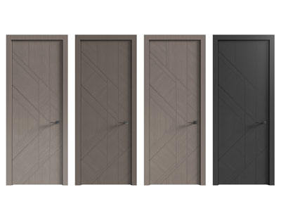 现代木门 平开门 房门