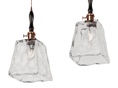 现代轻奢水晶灯罩吊灯