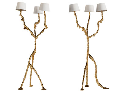 现代轻奢落地灯