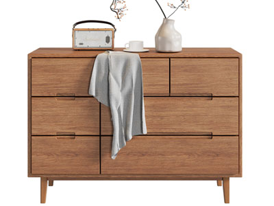 北欧实木斗柜 玄关柜3d模型 北欧实木斗柜 玄关柜