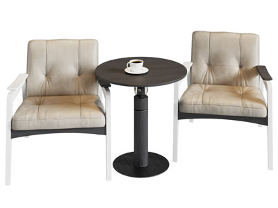 现代休闲椅子 茶几