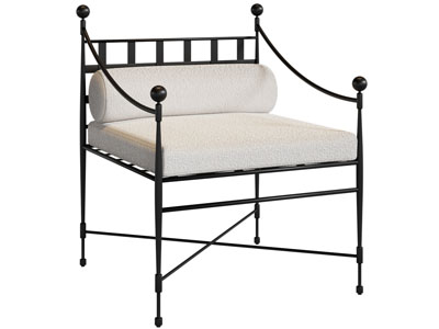 法式铁艺休闲椅子 扶手椅子