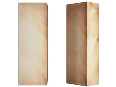 现代长方形壁灯