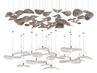 现代大型吊灯组