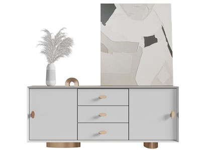 现代玄关柜 边柜3d模型 现代玄关柜 边柜