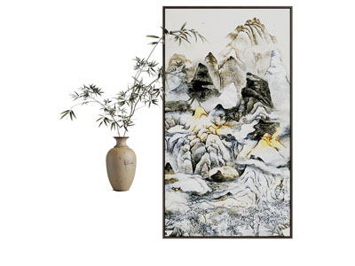 新中式装饰挂画