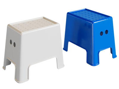 现代长方形塑料凳子