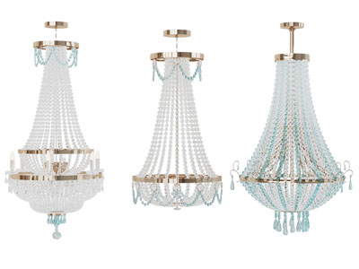 欧式水晶吊坠吊灯