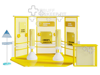 工业风loft活动装置 美陈 演绎舞台