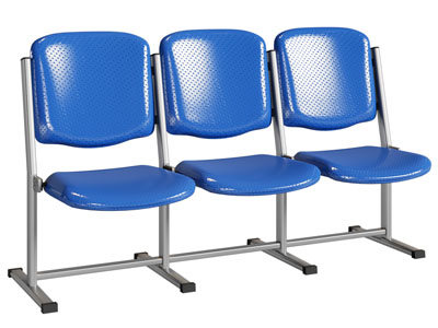 现代公共椅子 金属排椅