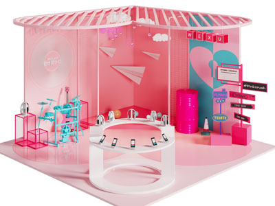 现代手机数码展厅展览