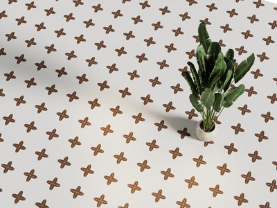 现代地砖 地面拼花