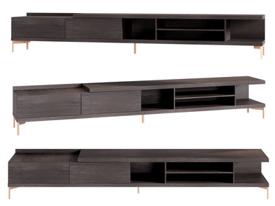 现代中古风电视柜