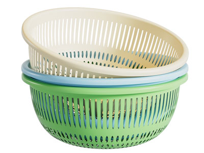 现代塑料筐 洗菜篮 沥水篮