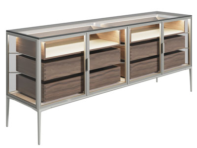 现代装饰柜 边柜