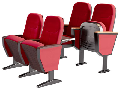 现代影院折叠椅子 公共椅子 礼堂椅子 剧院排椅