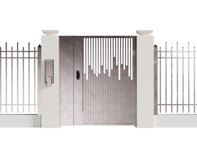 新中式庭院铁艺大门