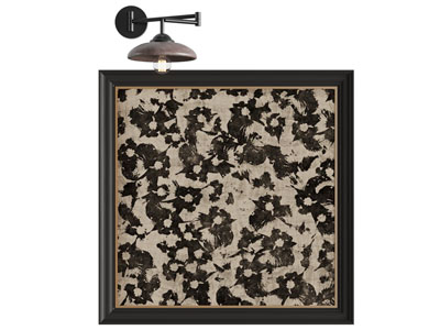 法式装饰挂画 壁灯