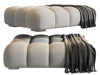 现代长方形沙发凳子 脚踏 床尾凳