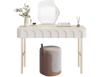 现代轻奢化妆 梳妆台