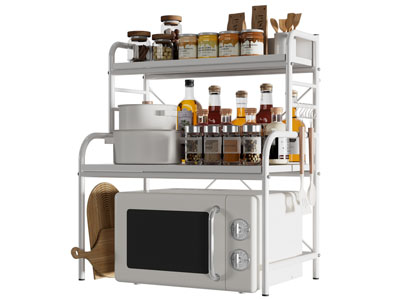 现代调料瓶 锅具 烤箱 厨具置物收纳架