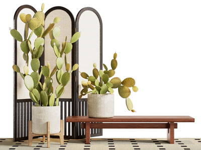 法式中古风屏风 长凳子