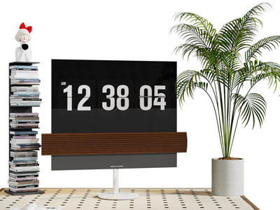 现代支架电视机 装饰书柜3d模型 现代支架电视机 装饰书柜