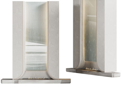 现代造型景观壁炉火炉