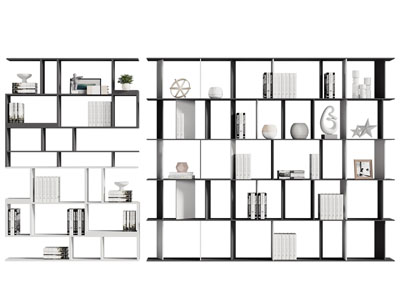 现代开放式装饰柜 书架