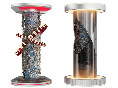 现代装饰柱子 景观柱子3d模型 现代装饰柱子 景观柱子