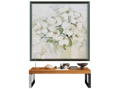 现代花卉装饰挂画