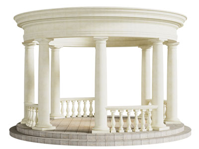 欧式圆形凉亭 亭子