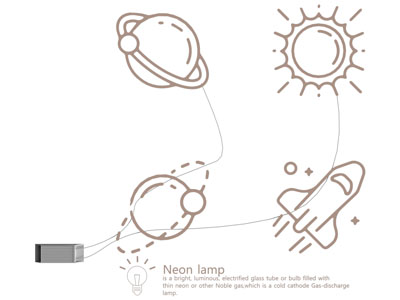 现代霓虹灯 装饰灯 墙饰