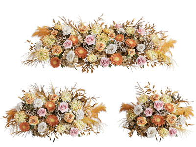 现代花束花卉 摆件组合