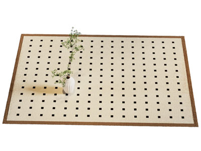 现代长方形地毯3d模型 现代长方形地毯