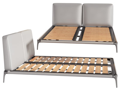 现代双人床床架