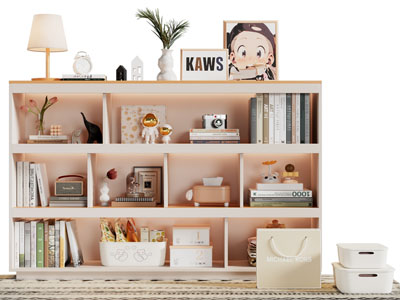 现代装饰书柜