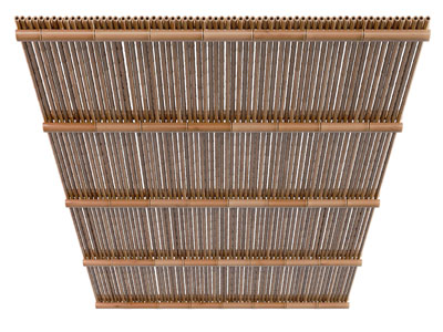 新中式竹子栅格天花吊顶