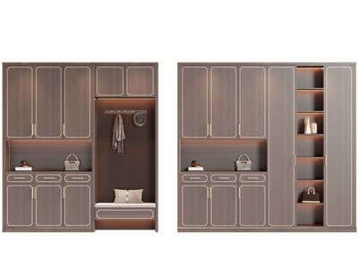 新中式玄关鞋柜