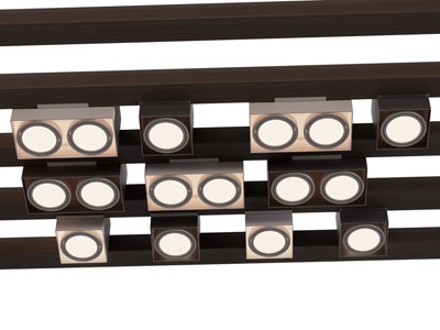 现代筒灯射灯 轨道磁吸灯