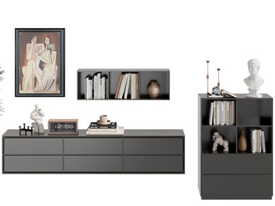 现代电视柜 边柜 壁柜